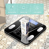 Smart Scale with Body Analysis - Measures BMI, Fat & Muscle Mass - USB Rechargeable - Up to 180 kg V1188-ZXY-131-286