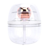 Portable Small Humidifier 3L Dual Nozzle Quiet Clear USB Desktop Humidifier with Night Light for V1294-YM0901-3113250054511