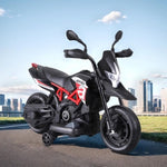 Kids Electric Ride On Car Motorcycle Motorbike Aprilia Licensed Dorsoduro 900 RCAR-MBIKE-LS-APRILIA-S-BK