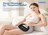 Upgraded Rolling Cold Massage Roller with Detachable Frozen Head, High-Frequency Vibration, V1341-ZY-KEM4PBDR-BLACK