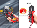 KAIWEETS HT206D Digital Clamp Meter T-RMS 6000 Counts, Multimeter Voltage Tester Auto-ranging, V413-HT206D