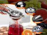 Handheld Lemon Squeezer, 2025 New Stainless Steel Lemon Lime Squeezer Citrus Juicer, Upgrade Heavy V1258-DP02-C-2524