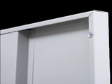 4-Door Vertical Locker for Office Gym Shed School Home Storage V63-832511