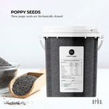 800g Poppy Seeds Unwashed Bucket Papaver Somniferum For Baking and Decorating V238-SUPDZ-28986462044240
