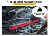Engine Support Bar Engine Load Leveler 1100 Lbs Transmission w/ Dual Hook V952-FDJZCG1100LBSJTOPV0