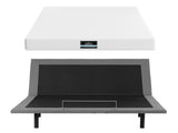 Artiss King size bed frame & Giselle Bedding King Mattress Combo, adjustable bed Base for Snoring EAB-8183-PURE-20-K