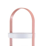 3 Layers Round Storage Rack Integral Handle 3 Layer Storage Round Stand for Bathroom Pink V1294-YM0521-3117230079013