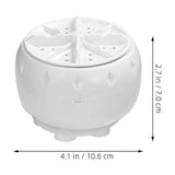 2pcs Portable Machine Mini Bucket Machine Travel Bucket Washer With Suction Cup Mini V1366-AZ2-W-13900