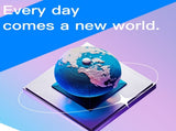 3D Earth Sculpture Calendar Model Ornaments for Home School Office Decor V1294-YM0512-26S86LV96-2