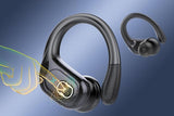 Wireless Bluetooth 5.4 Headphone Over Ear Bud IPX5 Waterproof Earphone for Sport Running - Black V1263-JX-6260-2
