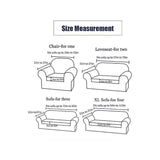 2 Seater Stretch Sofa Cover with Armrests 145-185cm V1263-JX-3562