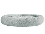 i.Pet Pet Bed Dog Cat 110cm Calming Extra Large Soft Plush Light Grey PET-BED-D110-LTGR