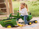 John Deere RT421022 Rolly Digger XL Ride-On Excavator Childrens Toy 360 deg Rotation, Work Scoo