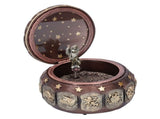 Music Box Fashion Creativity Rotating 12 Constellations Firends Birthday Holiday GiftsCoppery V1294-YM0901-3115200151019