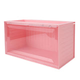 Figure Display Case with Light Sensing Constant On Function 2 Tier Mini Figure Display Box Showcase V1294-YM0901-3117240242811