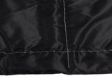 Fireplace Blanket Black Oxford Fabric 2 Layers Cotton Hook and Loop Fireplace Draft Stopper for Home V1294-YM0901-3114230135211