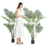 Artificial Palm Tree, 1.5m Tall Faux Plant, Secure PE Material & Anti-Tip Tilt Protection V952-RZRDZW5FT2BLZBCF0V0