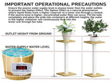 Smart Automatic Plant Watering Irrigation System with Timer, Rechargeable Battery, Dual Spray & V1341-ZY-3XCV6R4H-WATERFOR12PLANTS