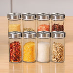 GOMINIMO Rotating Spice Rack Organizer with Label Sticker and Silicone Funnel V227-3720262007730