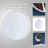 70cm Round Wall Mirror Bathroom Makeup Mirror by Della Francesca V63-833681