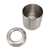 304 Stainless Steel Desktop Trash Can Small Countertop Garbage Can Tiny Waste Basket for Home Office V1294-YM0901-3117240288111