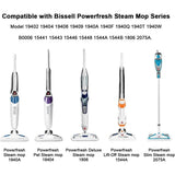 10 Pack Steam Mop Replacement Pads for Bissell Powerfresh Steam Mop 1940 1806 1544 1440 2075 2685A V1370-AZ4-08450