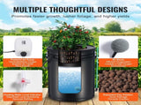DWC Hydroponics Grow System Deep Water Culture with Top Drip 1 Bucket 20L V952-SSSPXT1T8INKXKB8IV3