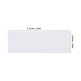 Concave Glass Slides White for Lab Use, Stable and Firm, 50Pcs V1192-AZ-W-25128