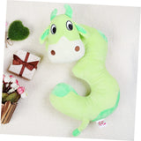 Puzzle Toys 1pc Sleeping Face Number Throw Pillow Plush Animal Pillow Animal Doll Pillow Hugging V1366-AZ2-W-03673