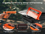 2 Tiers Chicken Nesting Boxes, 8 Compartments, Metal Egg Laying Boxes with Protective Collection V952-JSCDX3045INCK7SDC002V0