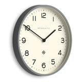 Newgate Number Two Echo Wall Clock-Posh Grey V398-NG-NUMTWO149PGY