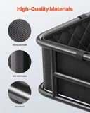 Rear Bike Basket Large Bicycle Basket with Cargo Net Rainproof Cover Liner V952-CKHXJSGZYNCBP96PNV0