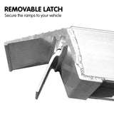 2x Heavy Duty Aluminium Loading Ramps - 2m RAMP-305-20