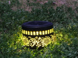 Solar-Powered Wrought Iron Sunflower-Patterned Openwork Projection Courtyard and Garden Mood V1265-AU-TAOGUAN-2