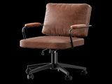 Levede Office Arm Chair Leather Executive Chairs OF1048-BR