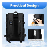 Insulated Cooler Backpack Leakproof Double Compartment Cooler Bag with Bottle Opener for Outdoor V1341-ZY-NDZW9YTQ-LIGHTGREY