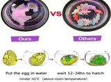 60 PCS Dinosaur Eggs, Hatching Dinosaur Egg Grows in Water Crack with Assorted Color Hunting Game V1192-AZ-W-29592