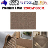 Premium Entrance Door Carpet 120x80cm Sole Cleaning Mats Sand and Dust Removal Washable V201-PADA1280BW8AU