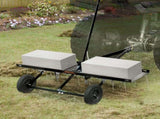 Tow Behind Dethatcher, 1015mm Tow Dethatcher with 20 Spring Steel Tines, Lawn Dethatcher Rake for V952-QXSCJDHC40QYY2E4BV0