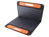 60W 18V Portable Solar Panel Kit Dual USB Port Monocrystalline Folding Solar Charger with Support V1294-YM0901-3111240089311