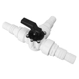3 Way Diverter Water Valve for 1.25 Inch 1.5 Inch Female Thread ABS PVC 3 Way Hose Adapter for V1294-YM0901-3111240046511