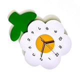 Flower Shaped Wall Clocks for Kids Cartoon Cute Exquisite Silent Wall Clock for Living Rooms Offices V1294-YM0703-3115230027412