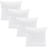 Microfiber Quilted Pillow 40X40 Cm - Sleeping Bed Pillow White Pillow White Filling Pillow - 4 pcs V1188-MS-227-0950