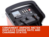 ROSSI 750 Amp Car Battery Charger, 12v/24v Jump Starter, for ATV Boat Truck Tractor, 15A Plug V219-ATOCHG750ROSB