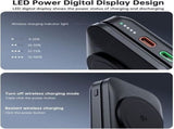 CHOETECH B750 Qi2 Certified 3-in-1 magnetic charger Stand with 10000mAh battery V28-ELECHOB750