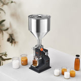 VEVOR Manual Paste Liquid Filling Machine, 5-50ml Bottle Filler, Adjustable Bottle Filling Machine, V952-LSGYTGZJSD0029YV2V0