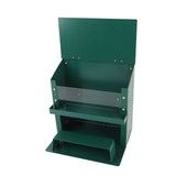 Metal Squirrel Feeder with Transparent Acrylic Plate Pet Picnic Table Assembled Feeding Box for V1294-YM0901-3111240328011
