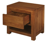 Amsterdam Solid Mahogany Timber 1 Drawer Bedside Table V199-BS001TALP