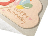 Cute Bathroom Mat Minimalist Water Absorption Skid Resistant Bath Quick Dry Floor Mat for Home V1294-YM0716-3117220127315
