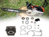 Chainsaw Cylinder Piston Gasket Assembly Kit Replacement for Stihl MS360 036 PRO 034 V1294-YM0901-3111200101211